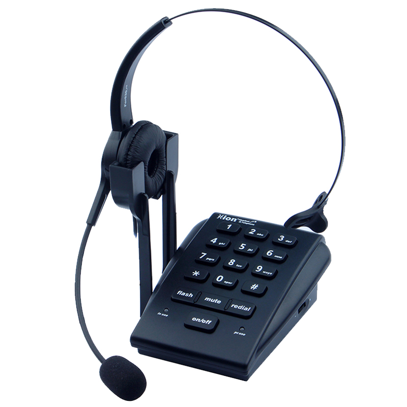 Hion/北恩U800呼叫中心耳機電話 提升客戶管理與業務外包服務效率